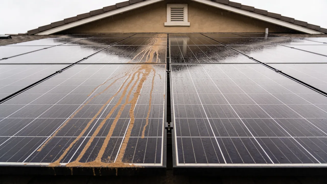 Do you still need to clean solar panels if it rains?